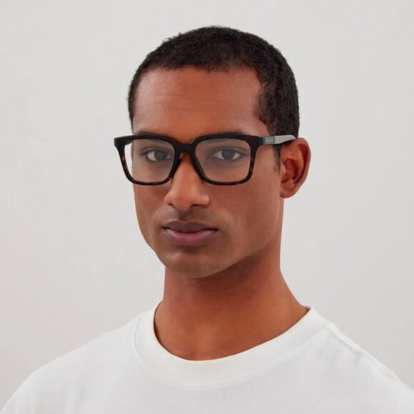 NEW GG1738O 004 GUCCI EYEGLASSES BLACK/BLUE MEN EYEWEAR GUCCI - Picture 4 of 11